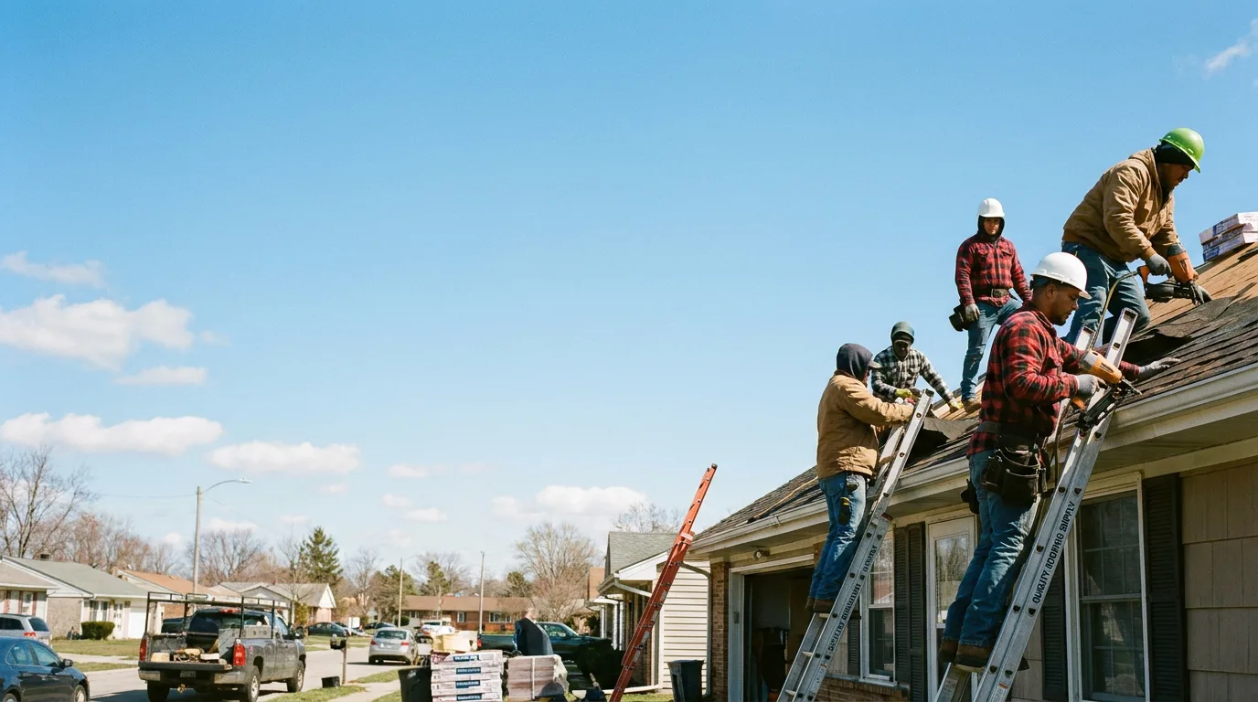 Roofing in Huntsville, IL near me